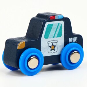 Детская «Полицейская машинка» совместима с набором Ж/Д «Транспорт» 6,5 3 4,5 см