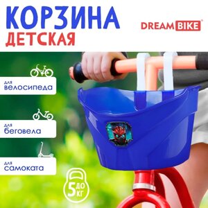 Корзинка детская Dream Bike «Робот», цвет синий