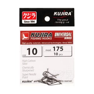 Крючки Kujira Universal 175, цвет BN,10, 10 шт.