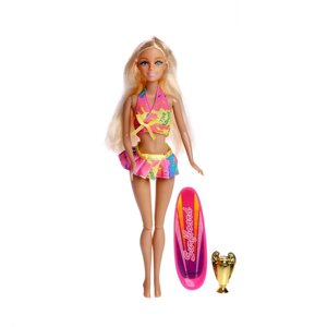 Кукла-модель «Ксения на отдыхе» шарнирная, с аксессуарами, МИКС