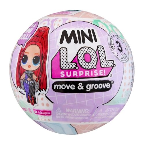 Кукла в шаре Mini L. O. L. SURPRISE! Move-and-Groove, с аксессуарами