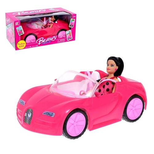 Машина Beauty, с куклой «Алёна»