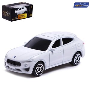 Машина металлическая maserati levante GTS, 1:64, цвет белый