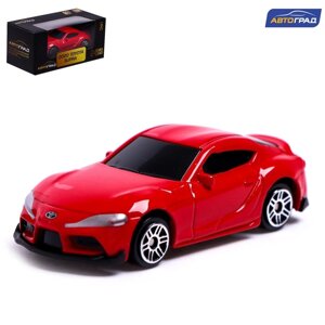 Машина металлическая TOYOTA SUPRA, 1:64, цвет красный