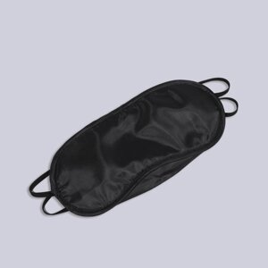Маска для сна с носиком, двойная резинка, 18 8,5 см, цвет чёрный