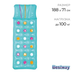 Матрас для плавания, 188 х 71 см, цвет МИКС, 43014 Bestway