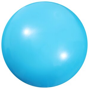 Мяч для художественной гимнастики «Металлик», d=15 см, 300 г, цвет голубой