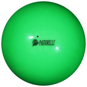 Мяч гимнастический Pastorelli New Generation FIG, 18 см, цвет зелёный