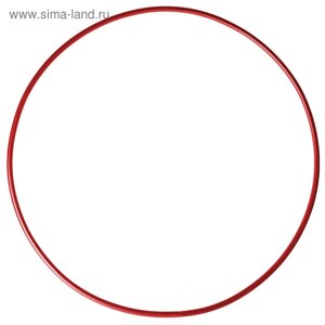 Обруч для художественной гимнастики, d=90 см, цвет красный