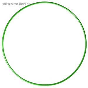 Обруч для художественной гимнастики, d=90 см, цвет зелёный