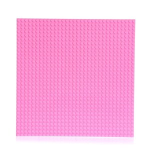 Пластина-основание для конструктора, 25,5 25,5 см, цвет розовый
