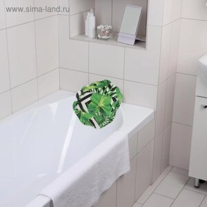 Подушка для ванны с присосками «Релакс», 3333 см, цвет МИКС
