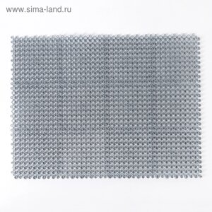 Покрытие ковровое щетинистое «Травка-эконом», 3648 см, цвет серый