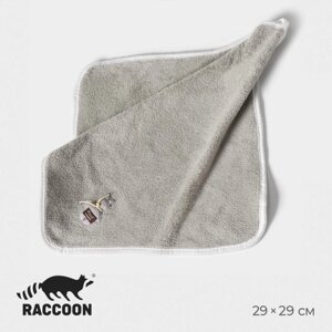 Салфетка для уборки Raccoon «Белая», 2929 см