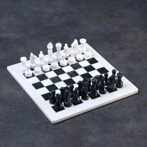 Шахматы "Элит", доска 30 х 30 см., вид 2, оникс