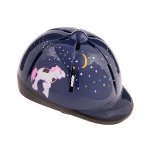 Шлем для верховой езды, детский, регулируемый размер, фиолетовый