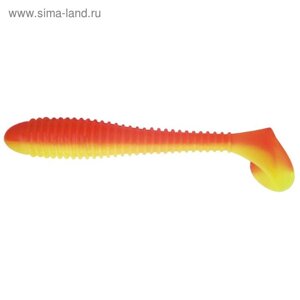 Виброхвост Helios Catcher Orange & Yellow, 9 см, 5 шт. (HS-2-015)