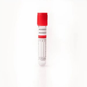 Пробирка вакуумная Lab-Vac I-PRF для взятия крови без наполнителя 9 мл, 16х100 мм