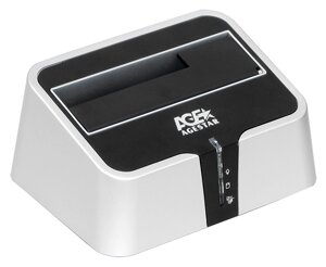 Agestar док-станция для HDD/SSD USB3.0, esata silver (3CBT2-6G-S)