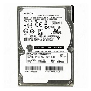 HGST жесткий диск HDD 2.5" 600gb, SAS10000rpm, 64mb, ultrastar C10K900 (HUC109060CSS600)