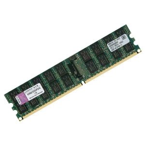 Kingston серверная оперативная память DIMM DDR2 2048mb, 667mhzecc, REG, CL5, 1.8V (KVR667D2d4P5/2G)