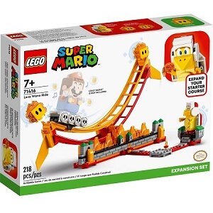 LEGO Конструктор Super Mario 71416 Поездка на лавовой волне