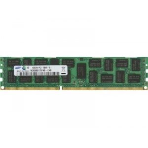 Samsung серверная оперативная память DIMM DDR3 4096mb, 1333mhz, ECC REG CL9 1.5V (M392B5273BH1-CH9)44T1586),