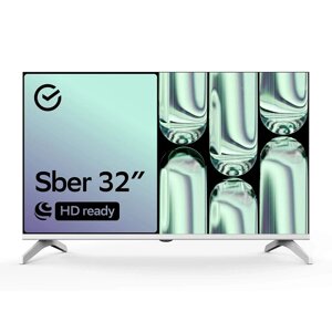 SBER телевизор 32" HD, белый (SDX-32H2125)