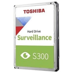 Toshiba жесткий диск HDD 4.0tb , SATA-III, 256mb, 5400rpm, surveillance S300 (HDWT840UZSVA)