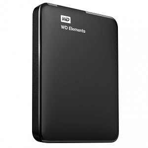 Western Digital Внешний жесткий диск HDD 2.5", 2Tb, WD Elements Portable (WDBU6Y0020BBK-WESN)
