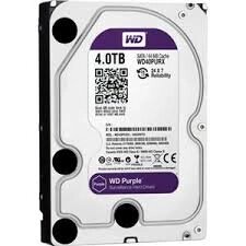 Western digital жесткий диск HDD 4.0tb SATA-III, 64mb, 5400rpm, purple (WD40PURX)