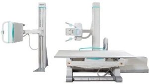 Цифровой рентгеновский аппарат "ЭЛЕКТРОН" на два рабочих места со стационарным столом