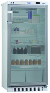 Холодильник фармацевтический ХФ-250-3(ТС) ПОЗИС" с тонированной стеклянной дверью (250 л)