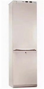 Холодильник комбинированный лабораторный ХЛ-340-1 ПОЗиС с металлической дверью и блоком управления БУ-М01 (270/130 л)
