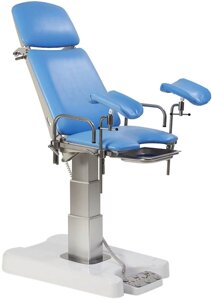 Кресло гинекологическое КГэ-МСК» с регулированием высоты, спинки и сидения электроприводами (код МСК-3415)