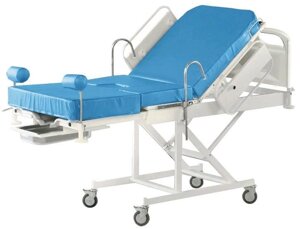 Кровать медицинская для родовспоможения КМР139-МСК (регулировка спинной секции на пневмопружине) (код МСК-139)