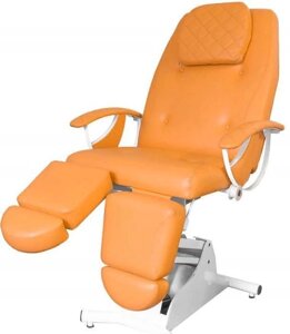 Педикюрное косметологическое кресло «Надин»электропривод, 1 мотор) (высота 530 - 800мм)