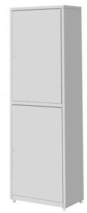 Шкаф металлический двухсекционный одностворчатый МСК - 645.01