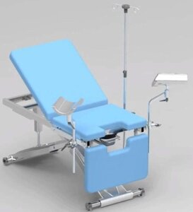 Смотровое гинекологическое кресло 19-LV310 с изменяемой высотой гидравлика