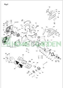 261642007 Коленвал бензопилы zenoah komatsu g561avs g621avs коленчатый вал для бензопилы zenoah komatsu п. 123