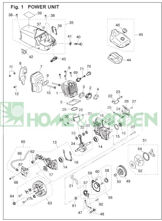 Корпус фильтра бензопилы zenoah komatsu g3800 поз 45 zenoah komatsu 285083303 2850-83303 от компании ООО ГенХольм - фото 1