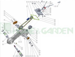 Sg8t36005033 шестерня t360 шестерня для культиватора sungarden Т360 02ак0004 t360r 02аl0004 02ак0404 п. 33