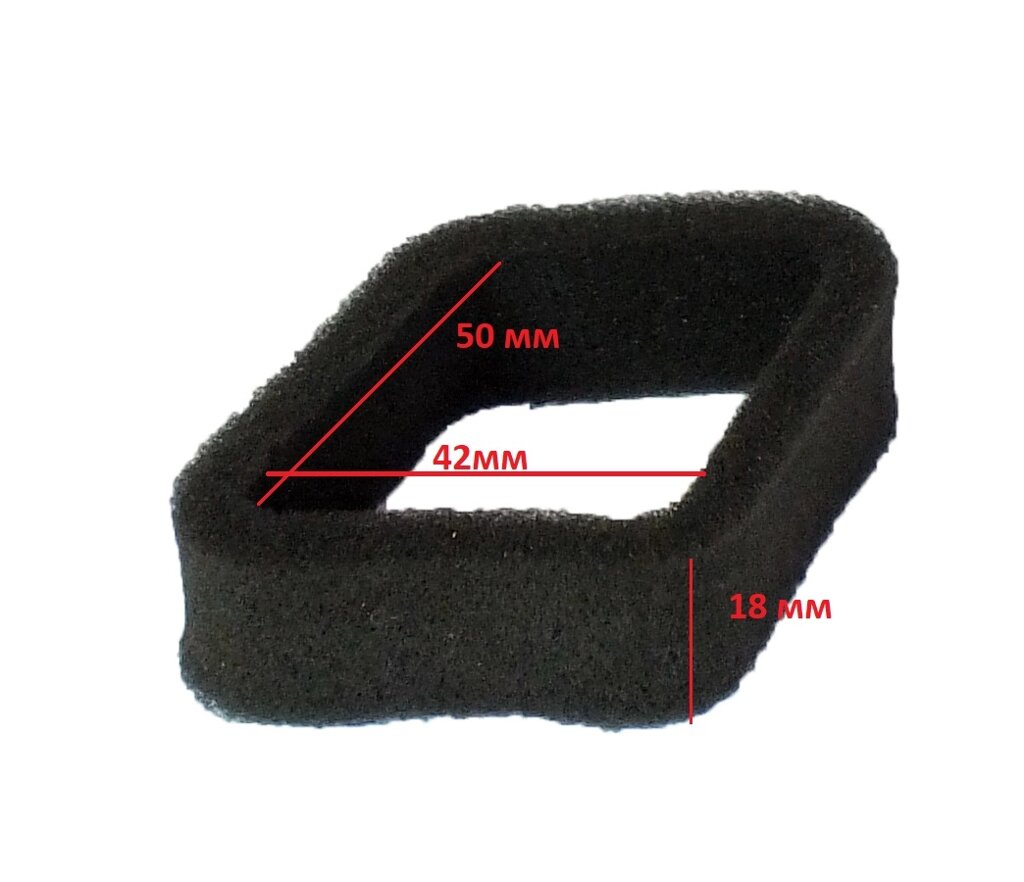 Воздушный фильтр триммера sungarden gb42a 09aU0001 gb42h 09ar0001 gb42an 09aQ0001 sungarden 1e42m0004 1e42m-0004 от компании ООО ГенХольм - фото 1