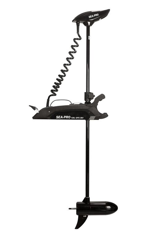 Электромотор лодочный SEA-PRO 120L GPS (72') носовой троллинговый с функцией Якорь, черный от компании HumanToday - Товары для людей, идущих в ногу со временем - фото 1