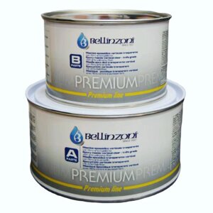 Bellinzoni 5000 Premium Transparente A+B - эпоксидный клей для камня