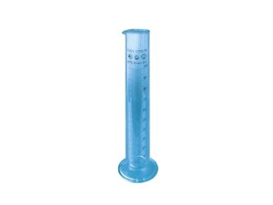 Цилиндр мерный 1-100-2 с носиком и стеклянным основанием (МиниМед (уп. 6/96