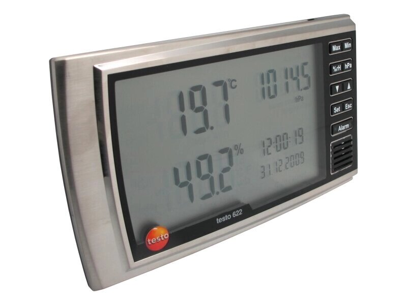 TESTO 622 - Термогигрометр с функцией отображения давления - обзор