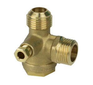 Клапан обратный Remeza 1/2"Мх1/2"М, для поршневого компрессора