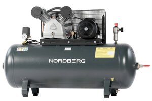 Nordberg Поршневой компрессор NORDBERG NCP300/880, ременной привод, масляный, 880 л/мин, 380В