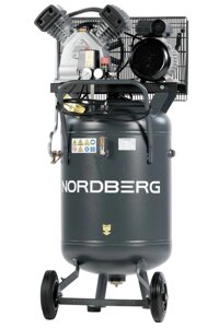 Nordberg Поршневой компрессор NORDBERG NCPV100/420A, ременной привод, масляный, 420 л/мин, 220В